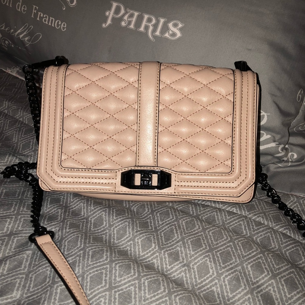 Rebecce Minkoff Love Bag in Nude